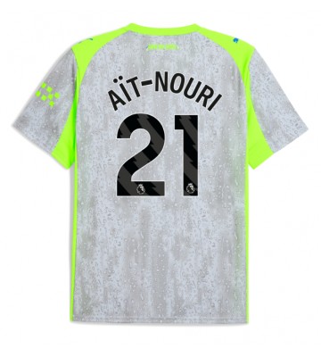 Manchester City Rayan Ait-Nouri #21 Tredjetrøje 2025-26 Kortærmet